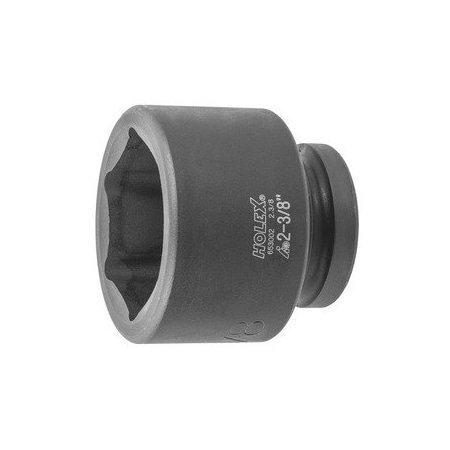 Holex Impact Socket, 1 inch Drive, 6 pt, 2-3/8 inch 653002 2.3/8